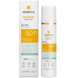 Фото Солнцезащитный крем для жирной кожи лица Urban 365 SPF50, 50 мл