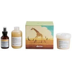 Фото Набор для питания поврежденных волос: шампунь 250 мл + кондиционер 250 мл + флюид 100 мл