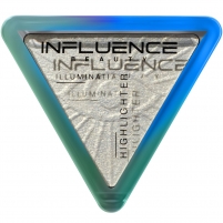 Фото Influence Beauty - Хайлайтер Illuminati с эффектом влажного сияния, 03 Голубой, 6,5 г