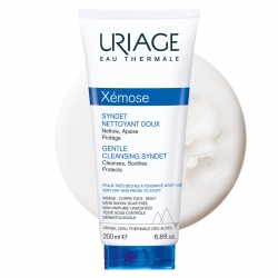 Фото Uriage Xemose Gentle cleansing syndet - Гель-крем пенящийся без мыла, 200 мл