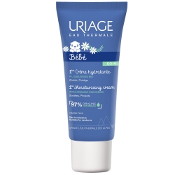 Фото Uriage 1-ene Creme Hydra-protecting cream Babies - Крем Увлажняющий крем для лица для детей и новорожденных, 40 мл