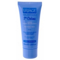 Uriage 1-ene Creme Hydra-protecting cream Babies - Крем Увлажняющий крем для лица для детей и новорожденных, 40 мл - фото 1