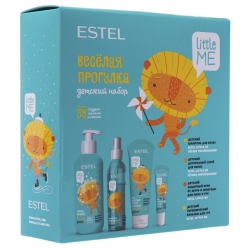 Фото Детский набор "Весёлая прогулка" (шампунь 300 мл + спрей 200 мл + крем 75 мл + бальзам 10 мл)