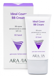 Фото Aravia Professional - BB-крем увлажняющий SPF 15 Ideal Cover BB-Cream Sand 02, 50 мл