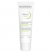 Фото Bioderma Sebium Hydra Moisturizing cream - Увлажняющий крем для пересушенной кожи с воспалениями, 40 мл