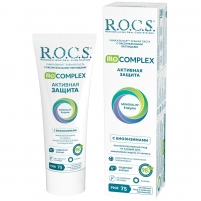 Фото R.O.C.S. Biocomplex - Зубная паста Активная защита, 94 г