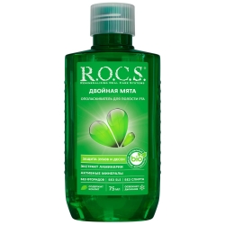 Фото R.O.C.S. Travel Edition - Ополаскиватель Двойная мята, 75 мл