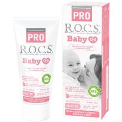 Фото R.O.C.S. Pro Baby - Зубная паста, минеральная защита и нежный уход, 45 гр