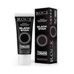 Фото R.O.C.S. Black Edition - Зубная паста Черная отбеливающая, 74 гр