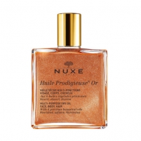 Фото Nuxe - Мерцающее сухое масло для лица, тела и волос Huile Prodigieuse Or, 100 мл