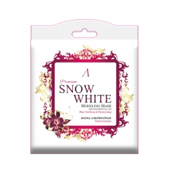 Фото Anskin Snow White Modeling Mask Refill - Маска альгинатная осветляющая саше, 25 г