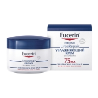Eucerin - Увлажняющий крем с 5% мочевиной, 75 мл aqua one sponge 81s губка грубой очистки для фильтра nautilus