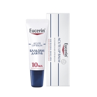 Eucerin - Успокаивающий и увлажняющий бальзам для губ для взрослых и детей, 10 мл eucerin бальзам для губ увлажняющий успокаивающий туба 10 мл