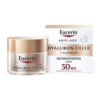 Eucerin - Крем для ночного ухода за кожей, 50 мл текстовыделитель розовый аромат rich fruit 1 3 5 мм lorex