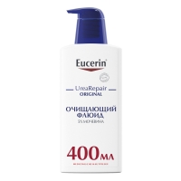Eucerin - Очищающий флюид с 5% мочевиной, 400 мл - фото 1