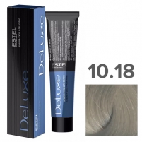 Фото Estel Professional - Краска-уход для волос De Luxe, 10/18 Светлый блондин пепельно-жемчужный, 60 мл