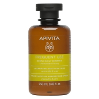 Apivita - Шампунь для частого использования с ромашкой и мёдом, 250 мл белита м пилинг глубоко очищающий для кожи головы с эфирными маслами hygge mood 150