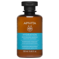 Apivita - Шампунь увлажняющий с гиалуроновой кислотой и алоэ, 250 мл azetabio органический детский лосьон для волос алое вера 50
