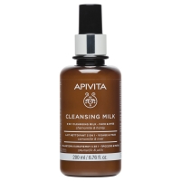 Apivita - Очищающее молочко 3 в 1 для лица и глаз, 200 мл green skincare мягкое очищающее молочко с маслом ши и кунжута clarity