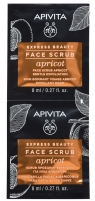 Фото Apivita - Скраб-эксфолиант для лица с Абрикосом, 2x8 мл