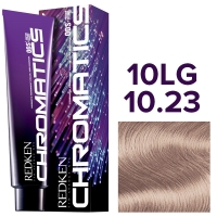 

Redken Chromatics - Краска для волос без аммиака 10.23-10LG мерцающий-золотой, 60 мл