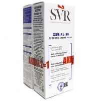 Фото SVR Xerial - Ксериал 50 экстрем сдвойка Крем для ног, 50 мл х 2