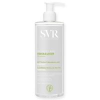 SVR Sebiaclear Eau Micellaire - Мицеллярная очищающая оздоравливающая вода для лица и век без спирта 400 1724₽
