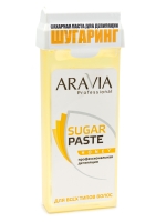 Aravia Professional - Паста сахарная для депиляции в картридже Медовая, очень мягкой консистенции, 150 г. aravia паста сахарная мягкой консистенции для шугаринга натуральная в картридже 150 г