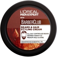 

L'Oreal Men Expert Barber Club - Крем стайлинг для бороды и волос, 75 мл