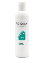 Aravia Professional - Тальк с ментолом, 180 гр alevi тальк для депиляции без отдушек и добавок 450