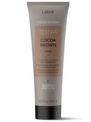 Фото Lakme Teknia Color Refresh Cocoa Brown Mask - Маска для обновления цвета коричневых оттенков волос, 250 мл