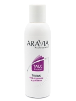 Aravia Professional - Тальк без отдушек и химических добавок, 100 гр тальк с ментолом для горячего воска