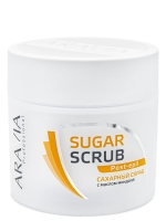 Aravia Professional - Сахарный скраб с маслом миндаля, 300 мл aravia скраб для тела ремоделирующий сухой almond smooth 300 г