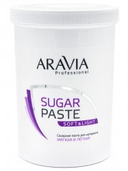 Фото Aravia Professional -  Сахарная паста для шугаринга "Мягкая и лёгкая", 1500 гр