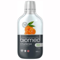 Splat Biomed - Ополаскиватель для полости рта Vitafresh, 500 мл щётка зубная biomed black 2 шт