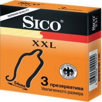 Sico - Презервативы XXL, 3 шт