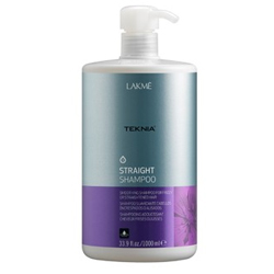 Фото Lakme Teknia Straight Shampoo - Шампунь для гладкости волос с нарушенной структурой или химически выпрямленных волос 1000 мл