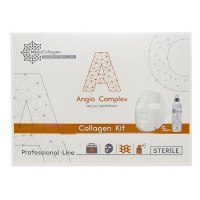 MesoCollagen Angio Complex - Набор Ангио протект, аппликаторы для лица и спрей, 1 шт