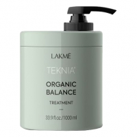Lakme - Интенсивная увлажняющая маска для всех типов волос Organic balance treatment, 1000 мл - фото 1