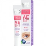 Фото Librederm Aevit Anti-Puffiness Eye Cream - Крем против отеков для кожи вокруг глаз с черникой, 20 мл