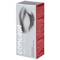 Concept Eyelashes And Eyebrows Color Cream - Крем-краска для бровей и ресниц, Иссиня-черный, 30+20 мл