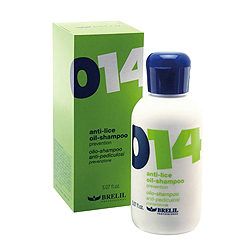 Фото Brelil 0-14 Anti-lice oil Shampoo - Антипедикулезный масло-шампунь 150 мл