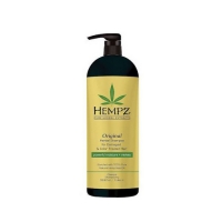 Hempz Original Herbal Shampoo - Шампунь растительный для поврежденных окрашенных волос, 1000 мл - фото 1