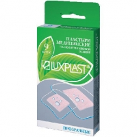 Luxplast - Набор пластырей на прозрачной полиуретановой основе, 9 шт