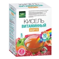 Леовит - Кисель Витаминный ФОРТЕ, 5 пакетов по 20 г леовит кофейный растворимый напиток американо 15 г