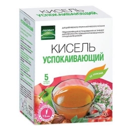 Фото Леовит - Кисель Успокаивающий, 5 пакетов по 20 г
