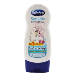 Фото Bubchen - Шампунь для мытья волос и тела для детей с чувствительной кожей Ласковый и нежный 230мл