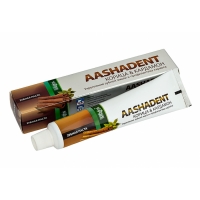 Aasha Herbals Aashadent - Зубная паста, корица-кардамон, 100 мл - фото 1