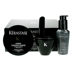 Фото Kerastase Chronologiste - Концентрат миметической черной икры для жизненной энергии волос 200 мл+50 мл