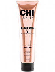 Фото CHI Luxury - Маска для волос Luxury с маслом семян черного тмина «Оживляющая», 148 мл